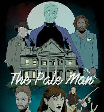 Человек с белым лицом