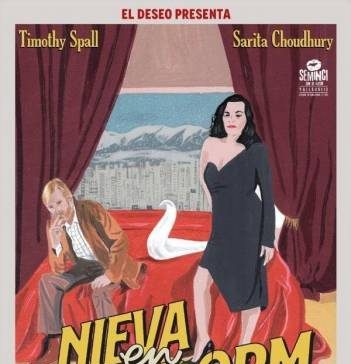 В Бенидорме идет снег