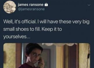 Джеймс Рэнсон сыграет Эдди Каспбрака в сиквеле «Оно»