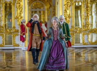 Бремя императрицы: репортаж со съемок сериала «Великая. Фильм второй»